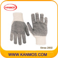 Industrial Safety Polyester Cotton PVC Dotted Knitted Work Gloves (61004TC)